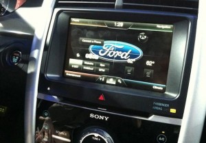 Ford in-car controls